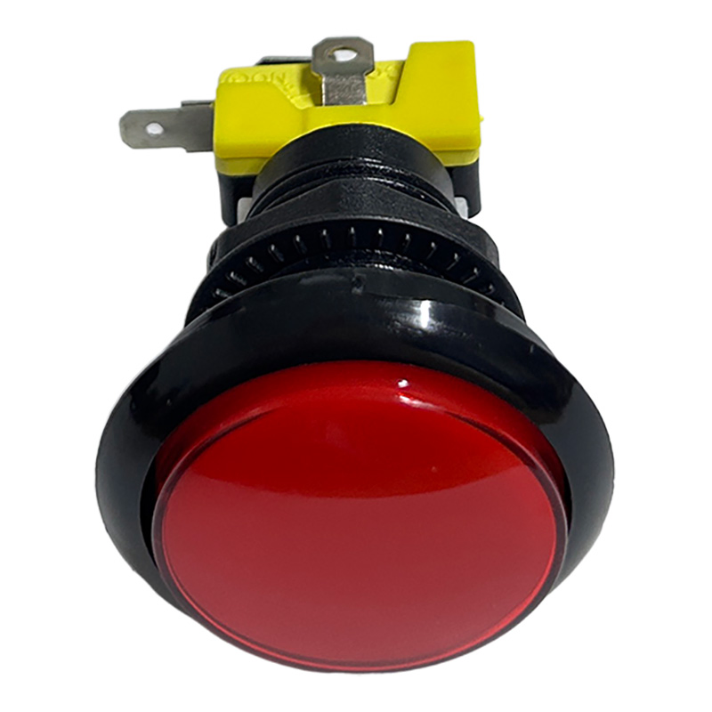 Round Button with Light for Claw Machine, Cigarette Machine, Game Machine, 46mm Button Accessories