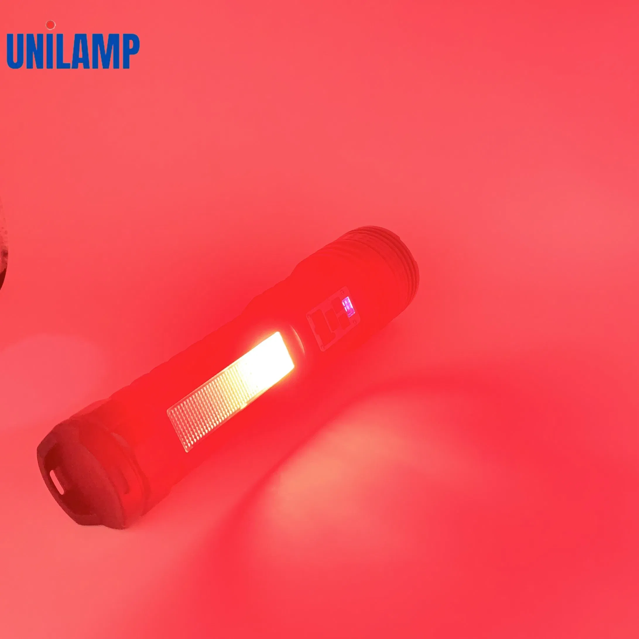 High-Powered Dual Laser Tactical Flashlight with RGB Features