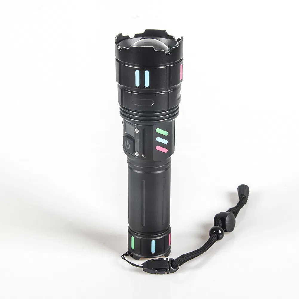 Yichen1500lm Rechargeable Zoomable White Laser LED Flashlight