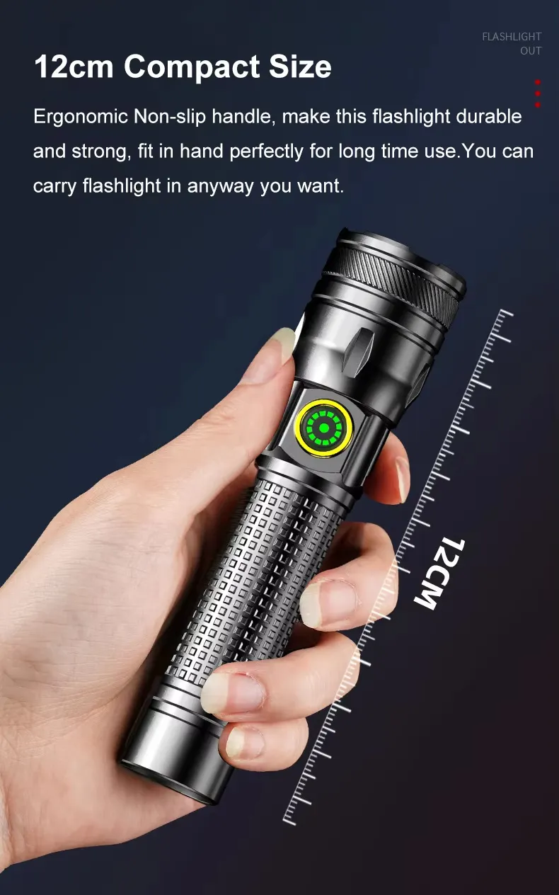 Zoom LED Flashlight