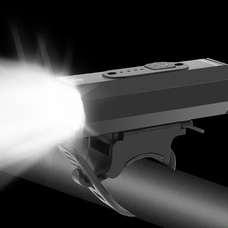 New Bike Lights Car Headlights Mountain Riding Lights 2*T6 USB Rechargeable Mini Lamp Flashlight