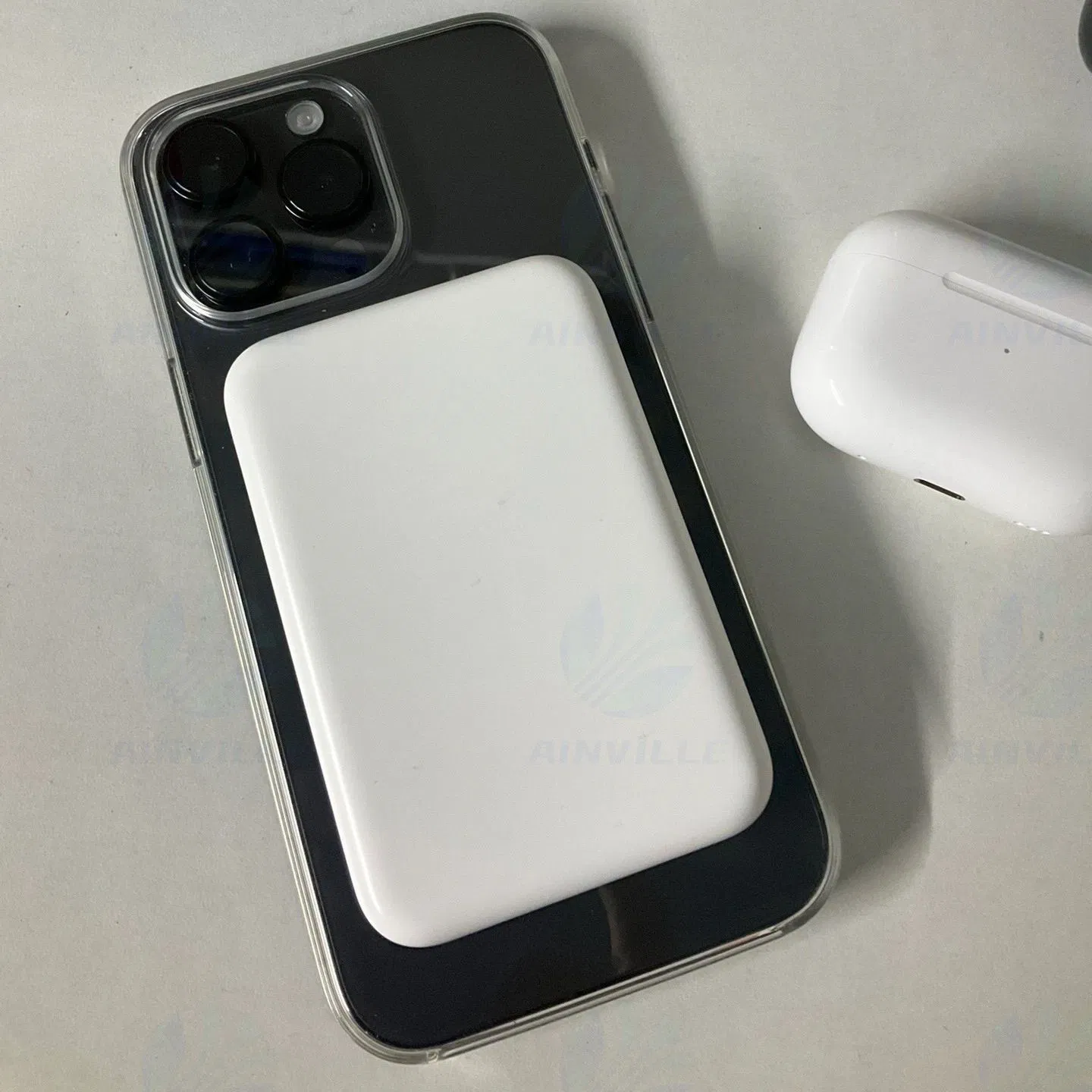 Original 1: 1 Mag Safe Battery Pack for Phone 12/13/14 PRO Max High Quality Magsaf Magnetic Wireless Power Bank Safe Packs