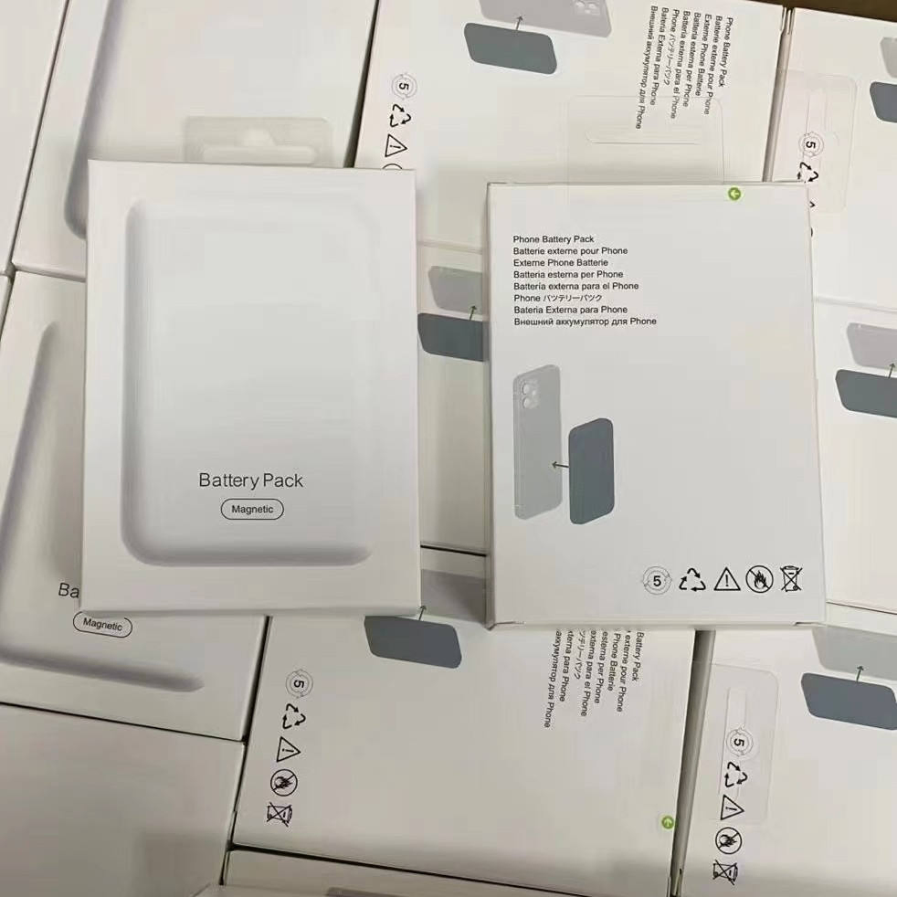 Original Factory Battery Pack for iPhone 14 High Quality Clone Magnetic Wireless Power Bank Safe Packs for Apple iPhone 13
