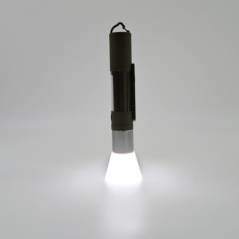 All-in-One Rechargeable Versatile Camping Flashlight with Magnetic Mount and Bicycle Rack