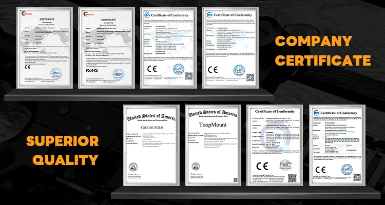 Certifications