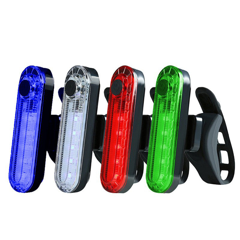 Multifunctional Bicycle Lamp ABS Plastic Rear Lights Mini Good Quality Powerful LED Cycling Light USB Rechargeable Bicycle Light