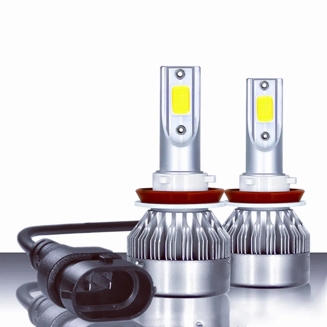 Auto Lighting System C6mini LED Headlight Bulb 8000lm H4 H7 H11 H13 Others Car Light Accessories