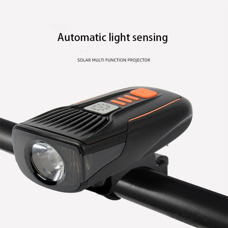 Wholesale Price Type-C Rechargeable Induction Outdoor Waterproof LED Bicycle Light