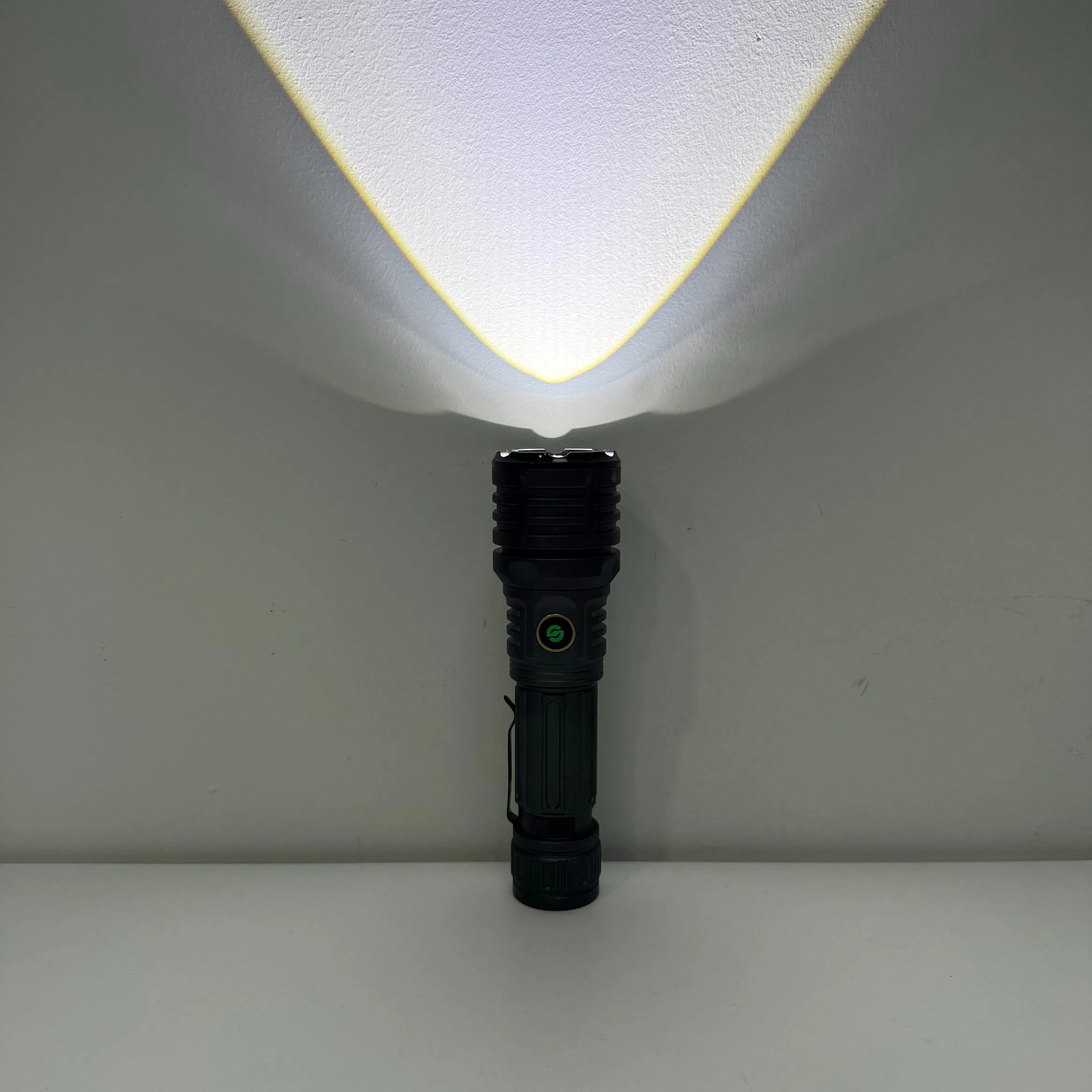 White Laser Super Bright USB Rechargeable LED Tactical Flashlight