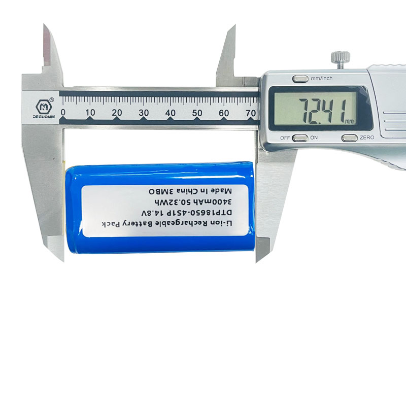 Customizable 7.4V/11.1V/12V 18650 Rechargeable Lithium-Ion Battery Packs for Industrial Consumer Outdoor Electronics