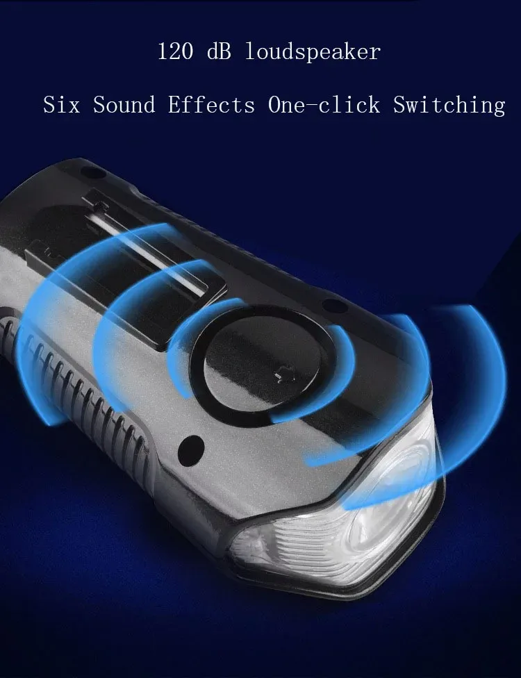 Horn LED Cycle Light