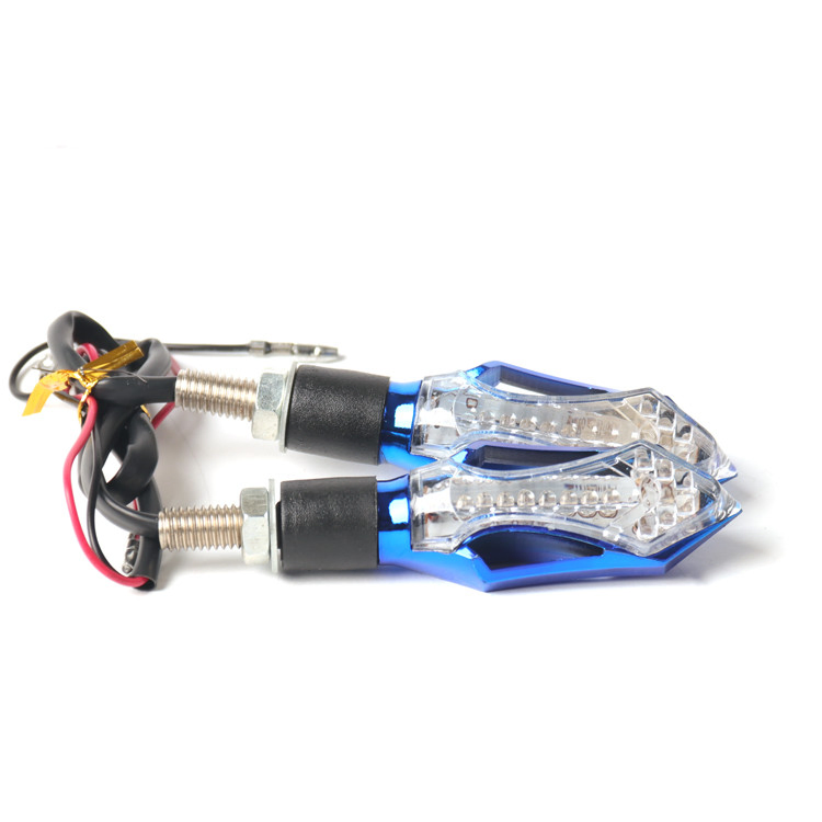 Motorcycle Turn Signal Tail LED Lights Rechargeable Bike LED Rear Light Motorbike Accessories