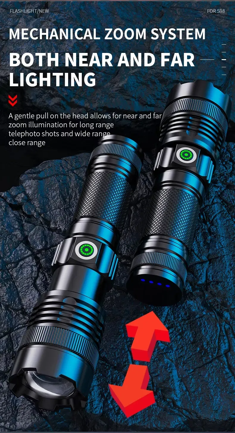 LED Flashlight Detail 6