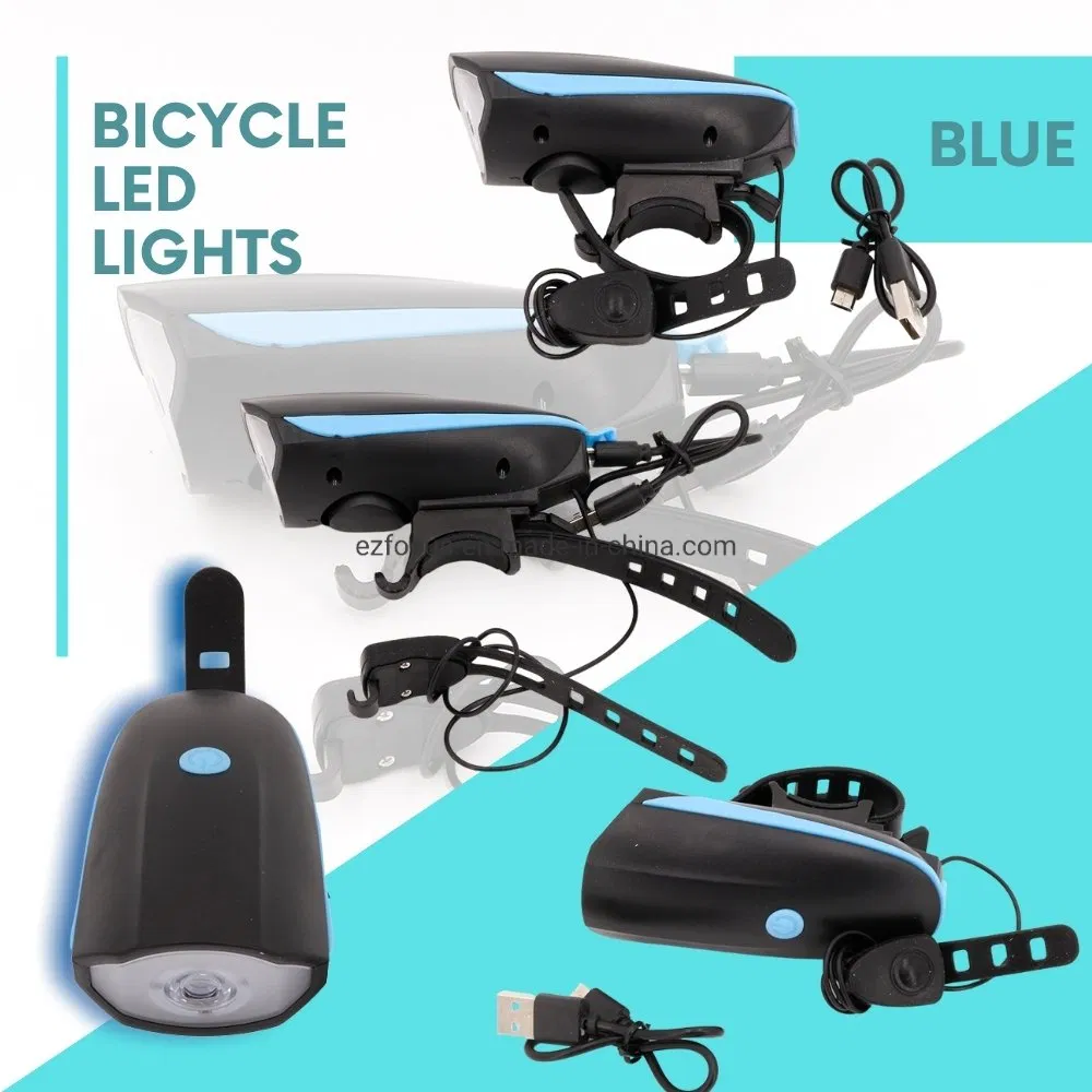2 in 1 LED Bike Light with Electric Bell Trembler Buzzers Wyz14473
