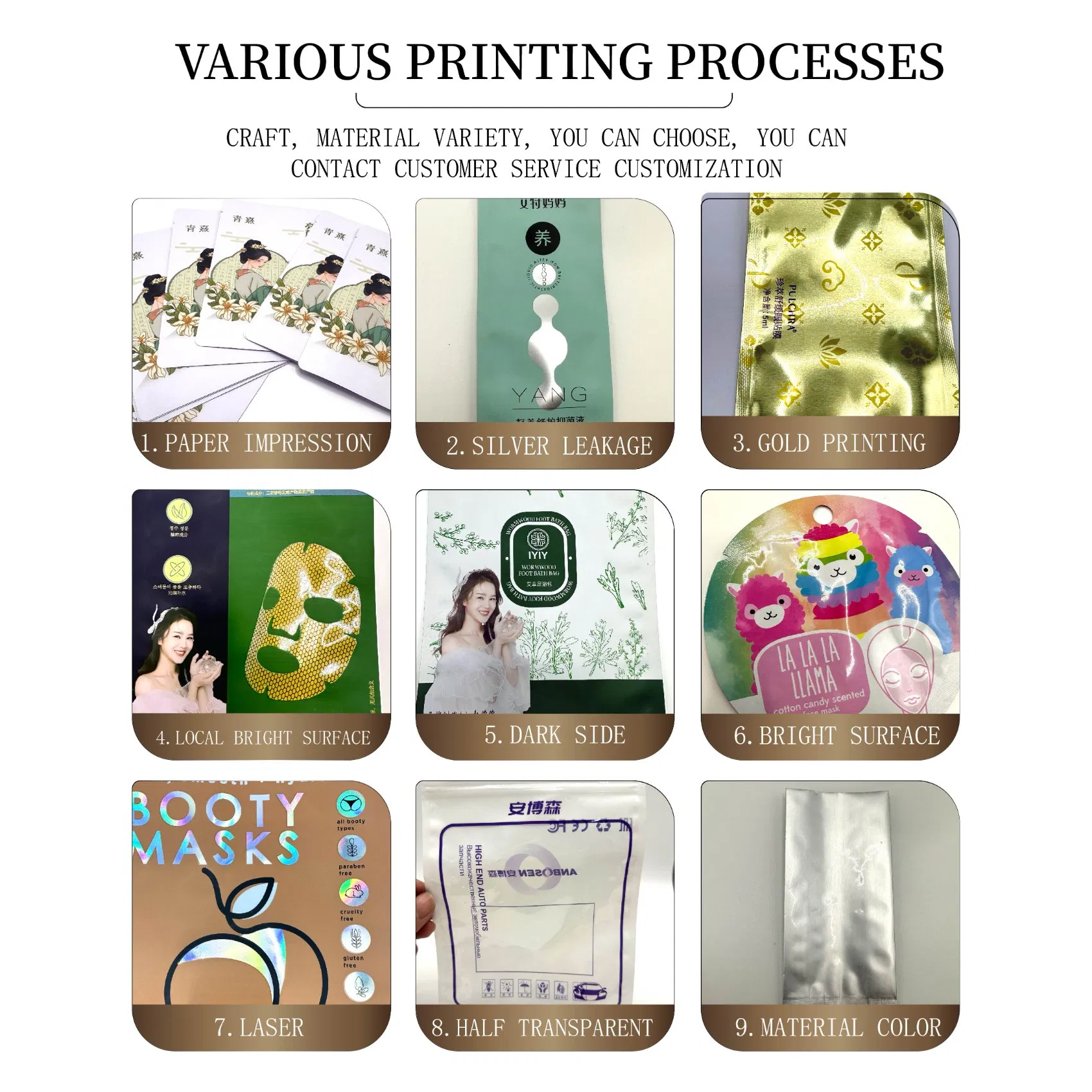 Custom Plasticnicotine Pouches Hand Rolling Tobacco Bag Tobacco Packing Bags