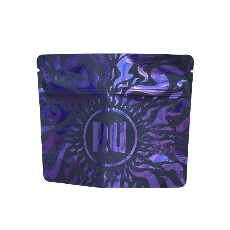 Bulk Zipper Zip Lock Nicotine Packing Pouch Doypack - Customized Thickness and Size