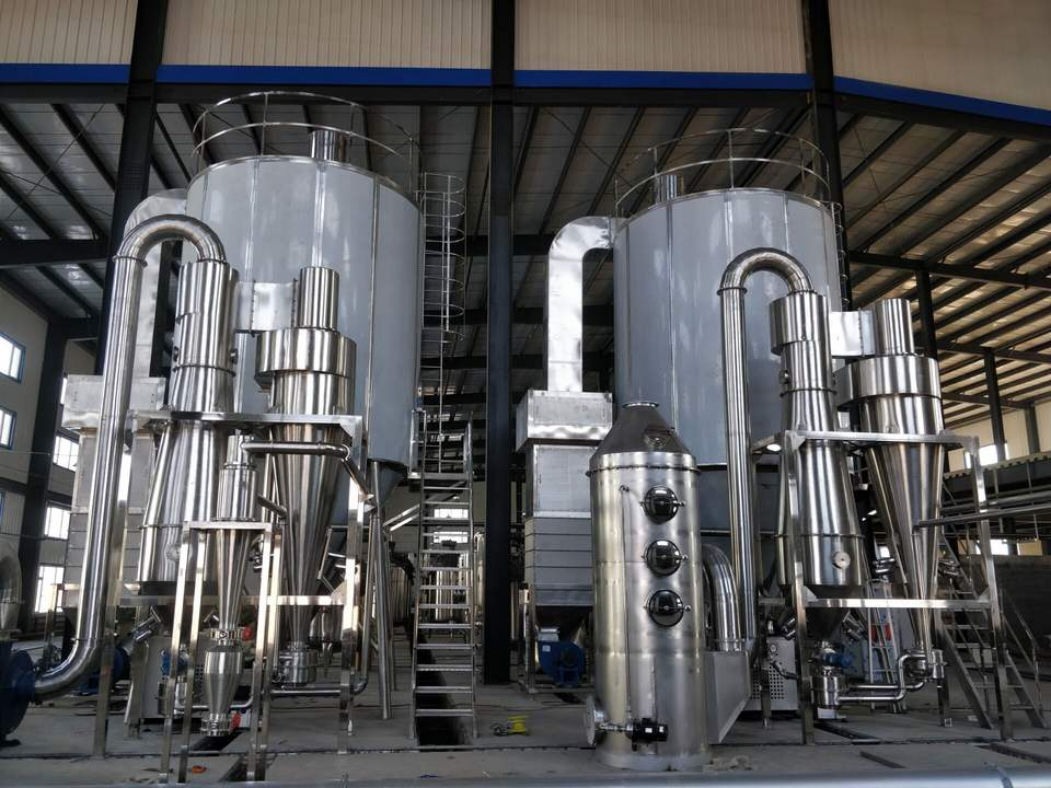 Detergent Powder Production Line Milk Powder Dry Herb Vaporizer Atomizer Spray Dryer