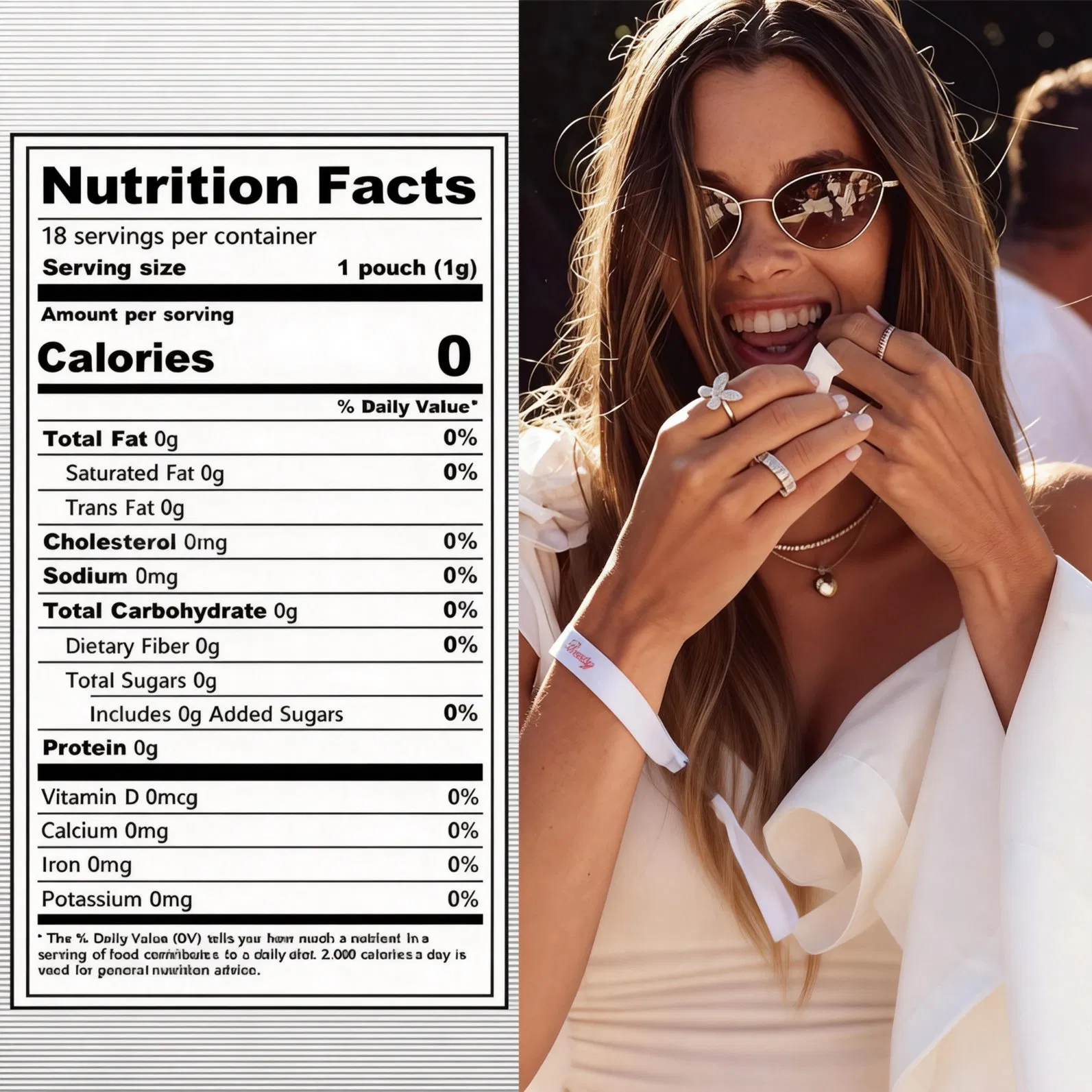 OEM Customized Friendly Effective Nicotine-Free Natural Caffee Substitutes Zero Calorie Energy Supplement Nootropic Pouches