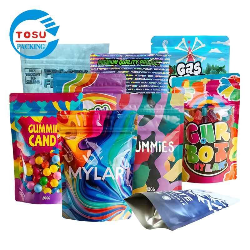 Custom Plasticnicotine Pouches Hand Rolling Tobacco Bag Tobacco Packing Bags