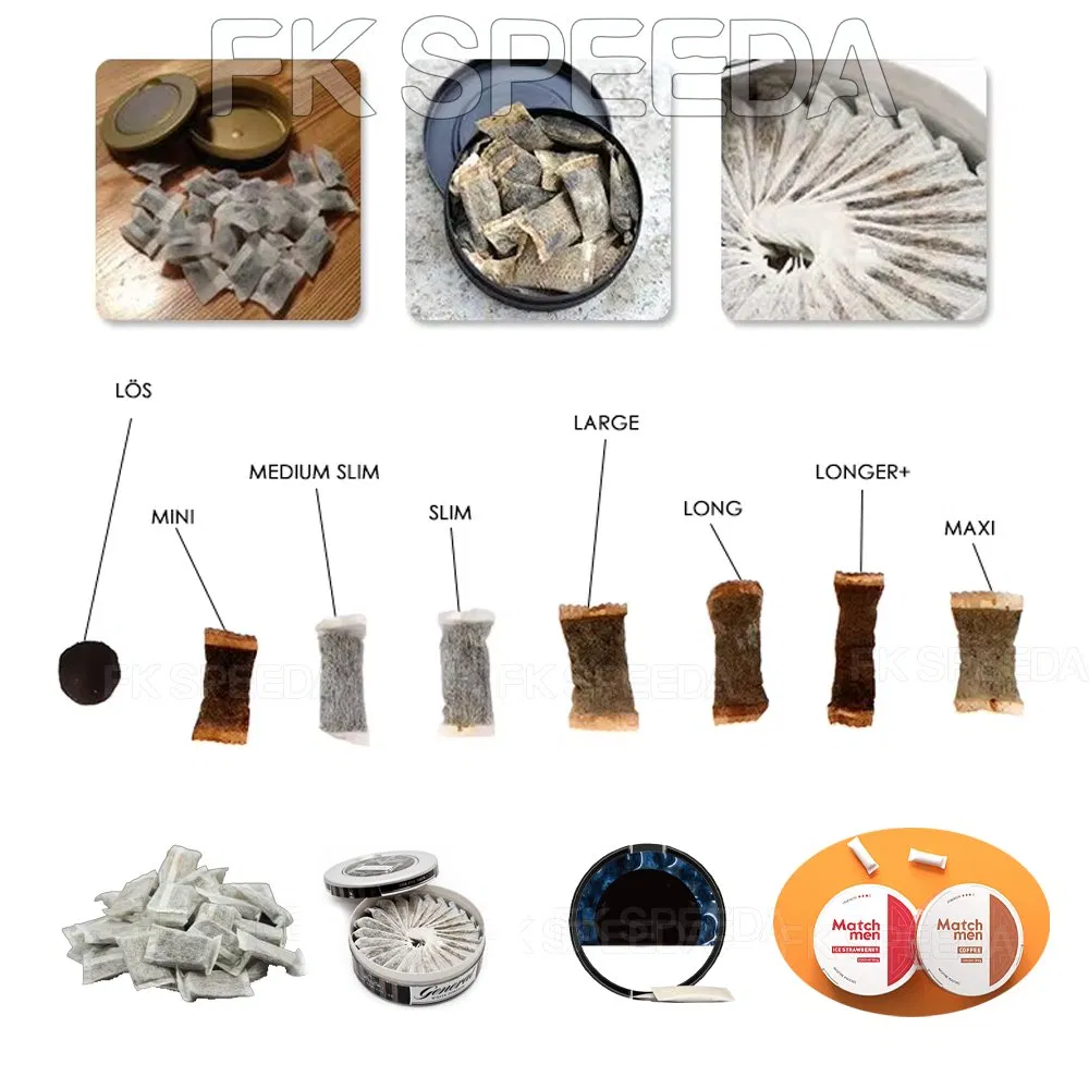 Fully Automatic Nicotine Pouch Bag 1g Snuff Packing Machine Granule Packing Machine