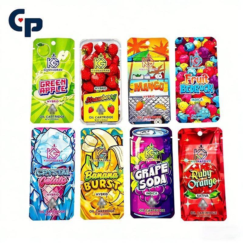 Custom Zipper Doypack Plastic Packaging Flat Tea Powder Zip Lock Packing Stand up Candy Cookie 3.5g Mylar Bags Nicotine Pouch