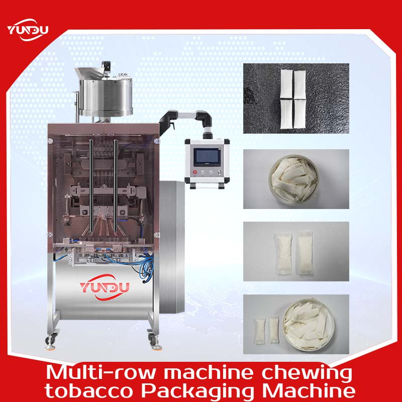 Multi-Lane Automatic Nicotine Powder Stick Pack Machine Nicotine Pouches Packaging Machine