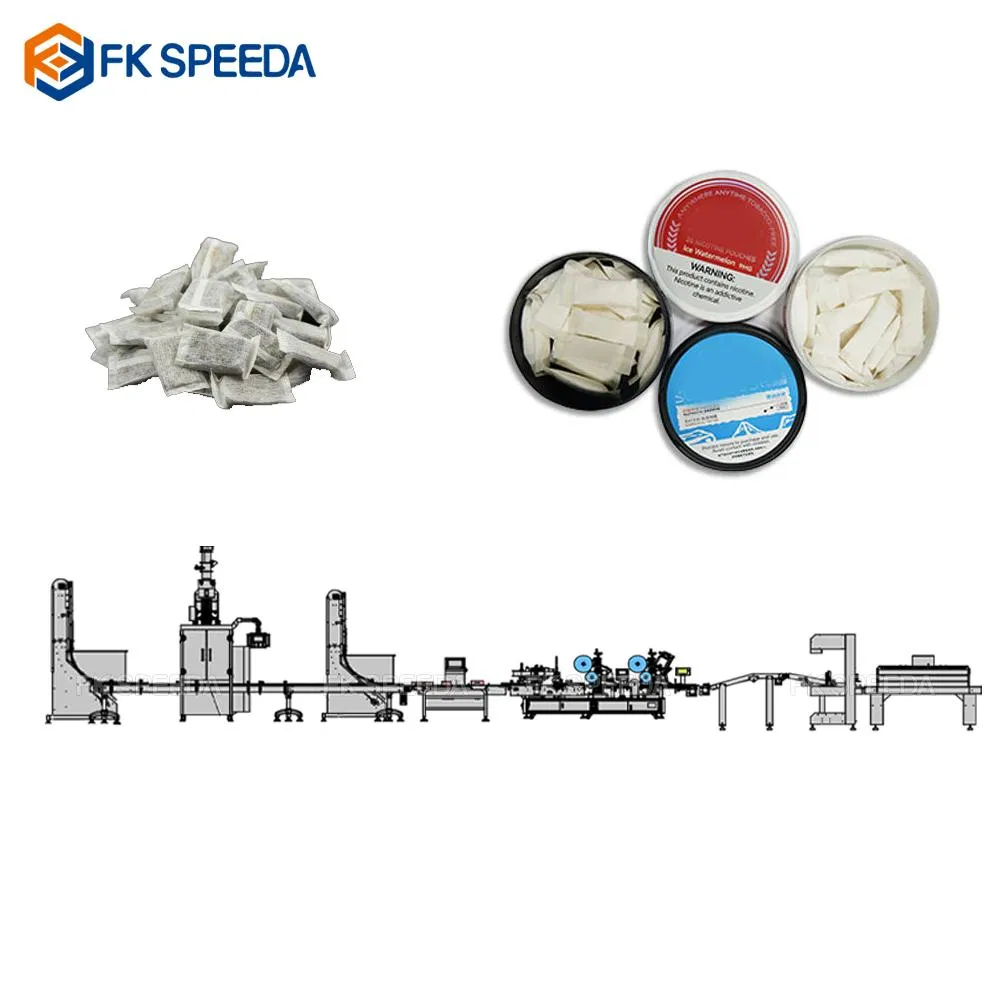 Fully Automatic Nicotine Pouch Bag 1g Snuff Packing Machine Granule Packing Machine