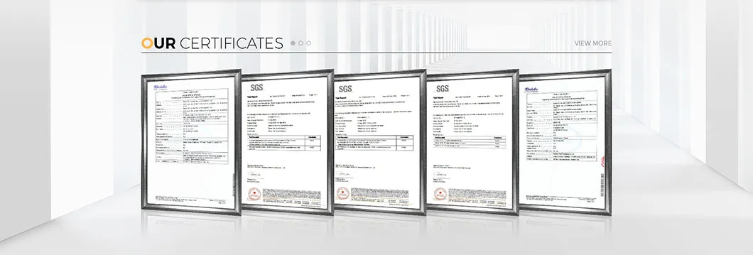 Product Certifications