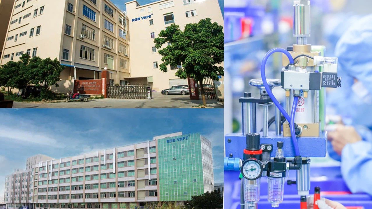 Lush Vape advanced manufacturing production line in Shenzhen factory