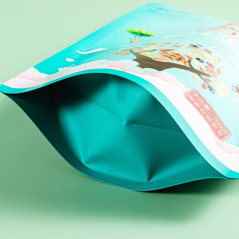 Zipper Plastic Food Coffee Tea Powder Packing Seal Doypack Stand up Nicotine Pouch