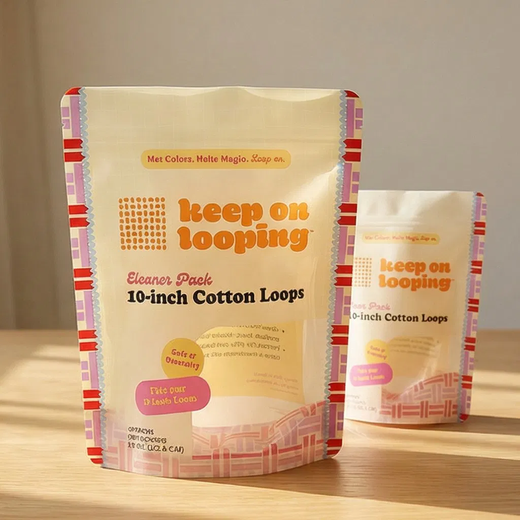 Bolsa Doypack Packaging Bags Empty Tea Bag Nicotine Pouch