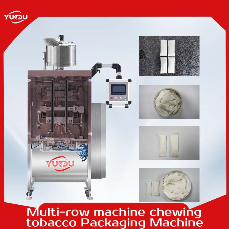 Automatic Nicotine Tobacco Pouch Powder Packing Filling Sealing Labeling Machine Tin Can Packaging Whole Production Line