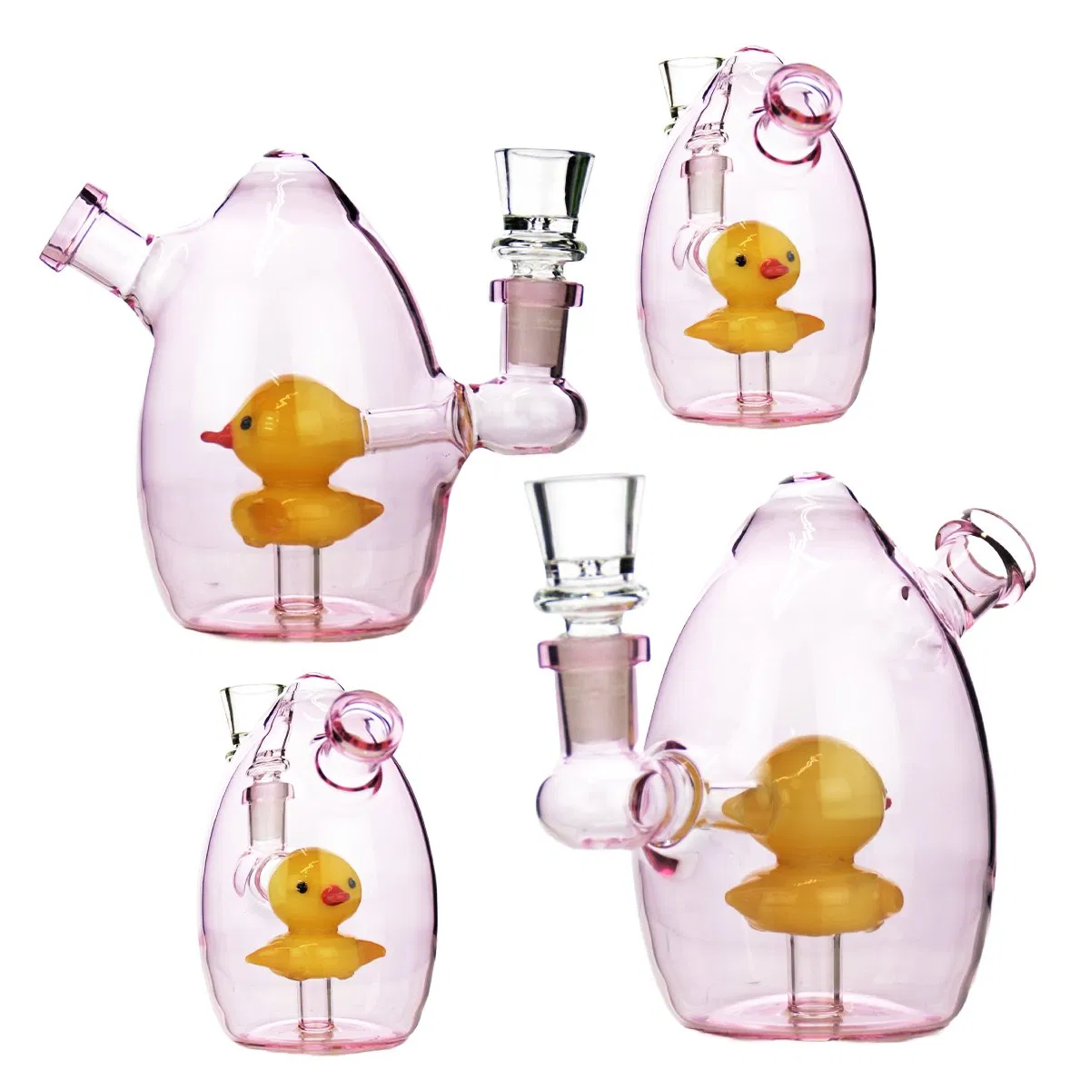 5.5" Duckie Shower Water Pipe Pick Glass Tools Vaporizer Tattoo Accessories Electric