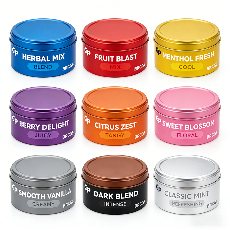 Factory Price Zip Lock Packing Stand up Plastic Packaging Flat Mylar Bags Pablo Snuff Flavor Tea Powder Product Display Nicotine Pouch