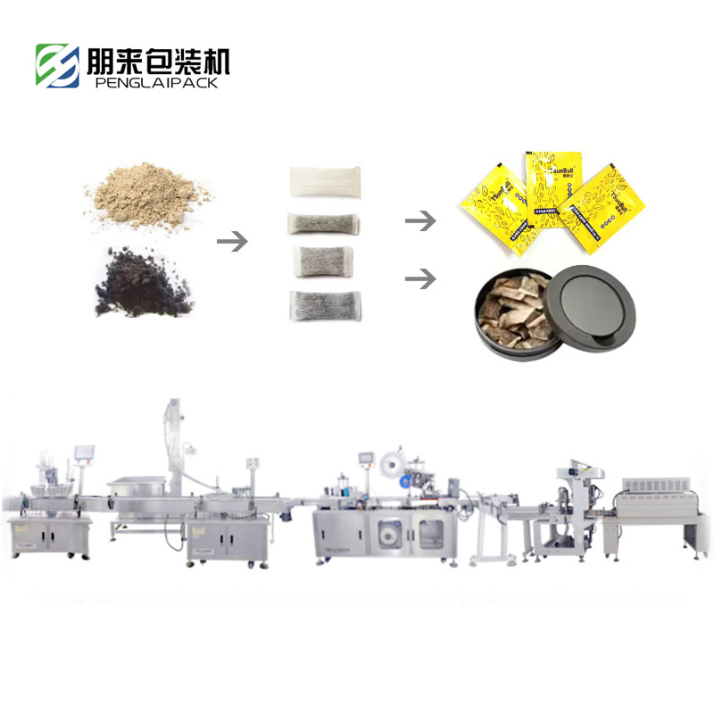 High Speed Pouch Bag Packing Machine Oral Nicotine Pouches Machine
