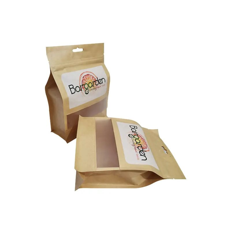 Doypack Coffee Embalagens Personalizadas Nicotine Pouch Octagonal Seal Food Packaging Bag