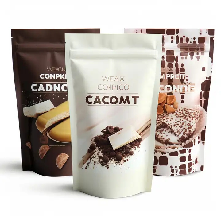 Customized Printing Eco Friendly Coffee Tea Cat Food Snack Packaging Stand up Zipper Bag Plastic Laminated Layer Nicotine Plastic Pouch