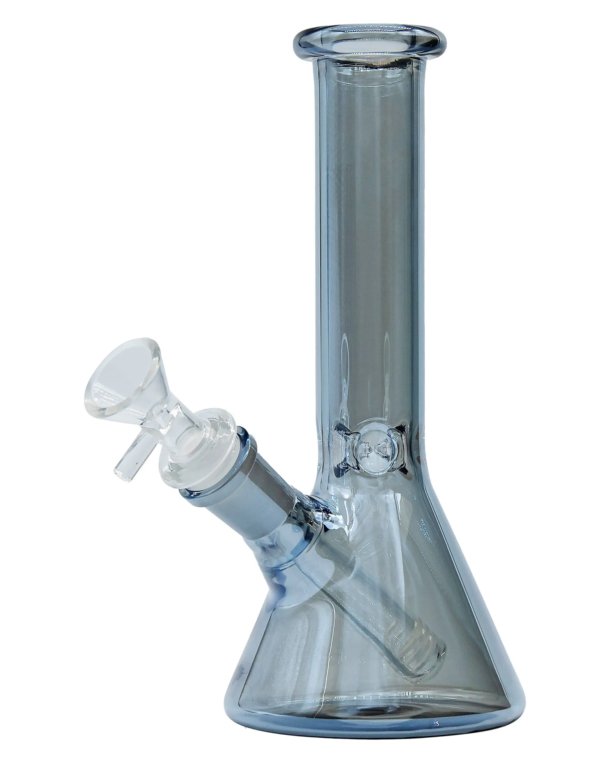 China Wholesale Iridescent Mini Beaker Vaporizer Lighters Grinder