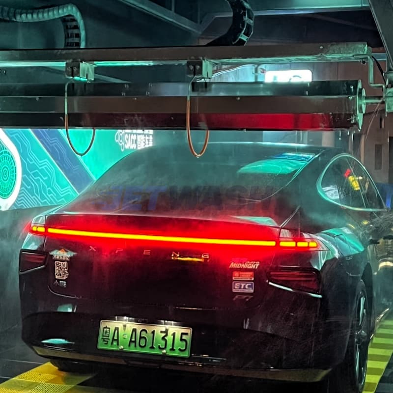 Máquina de Lavagem de Carros Comercial 360 Rotação Totalmente Automática Sem Contato Não Assistida com Secagem Rápida a Ar
