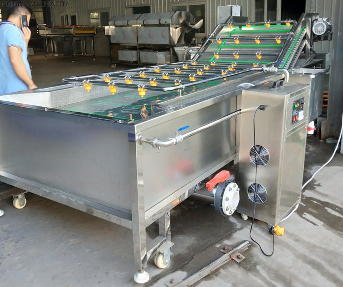 Esterilização de Ozônio Máquina de Limpeza de Tomate e Maçã com Bolha de Ar para Lavagem de Frutas e Vegetais