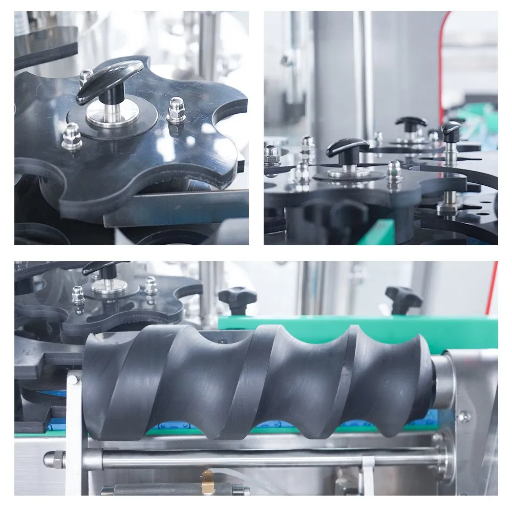 Linha de Enchimento de Bebidas Totalmente Automática para Sucos e Bebidas, Integrada com Lavagem de Garrafas, Enchimento, Tampagem, Secagem a Ar, Esterilização e Máquina de Rotulagem