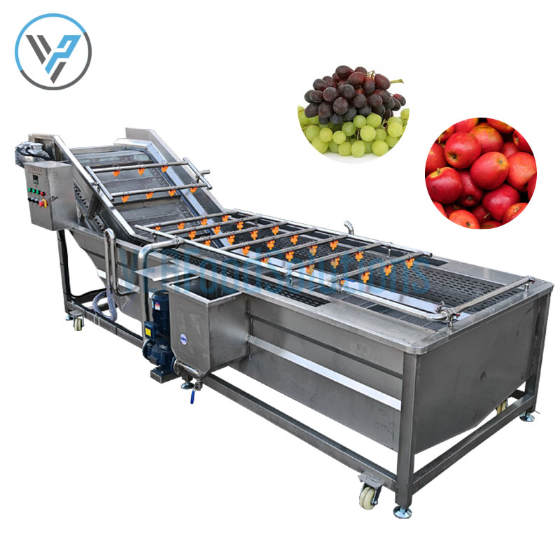 Máquina de Lavagem e Esterilização de Frutas e Legumes com Bolhas de Ar de Alta Resistência com CE