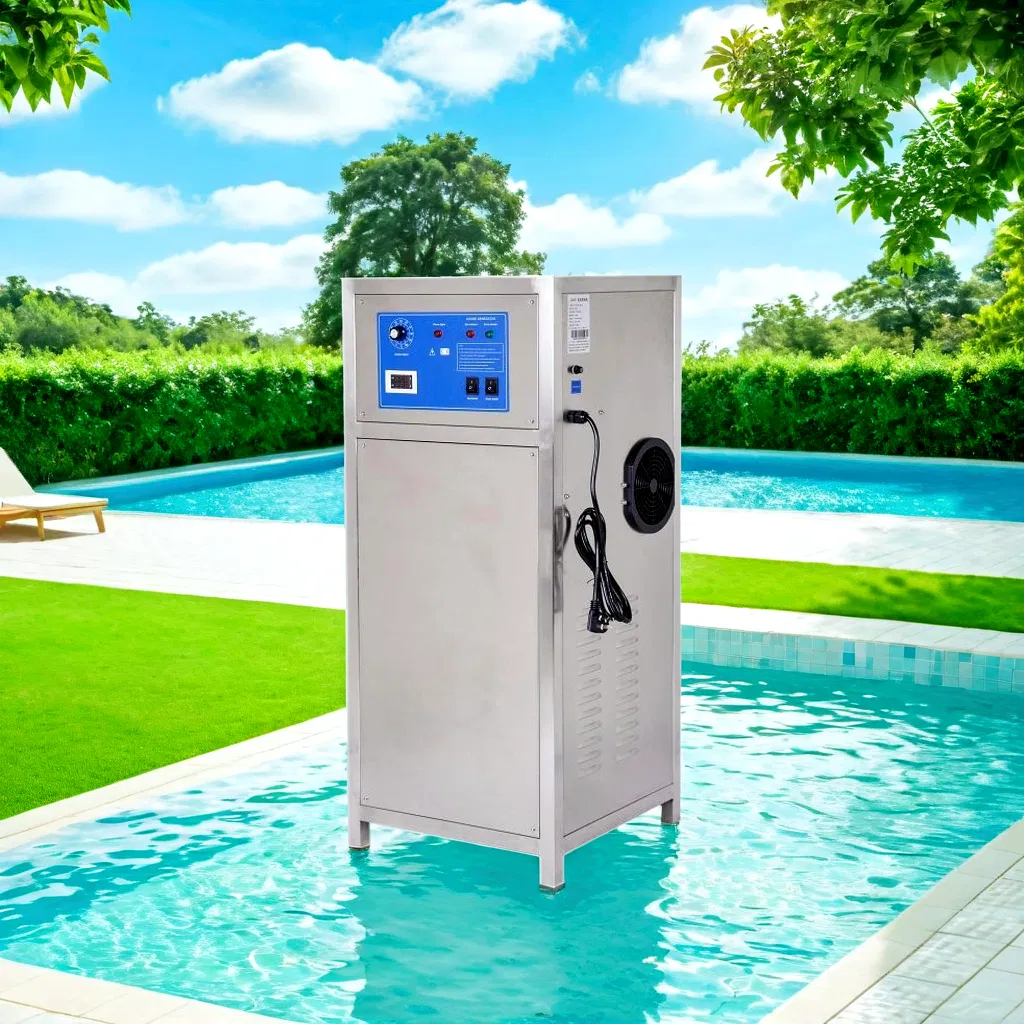 30g 40g 50g Máquina de Desinfecção de Piscina com Ozônio Gerador de Ozônio para Água Agrícola