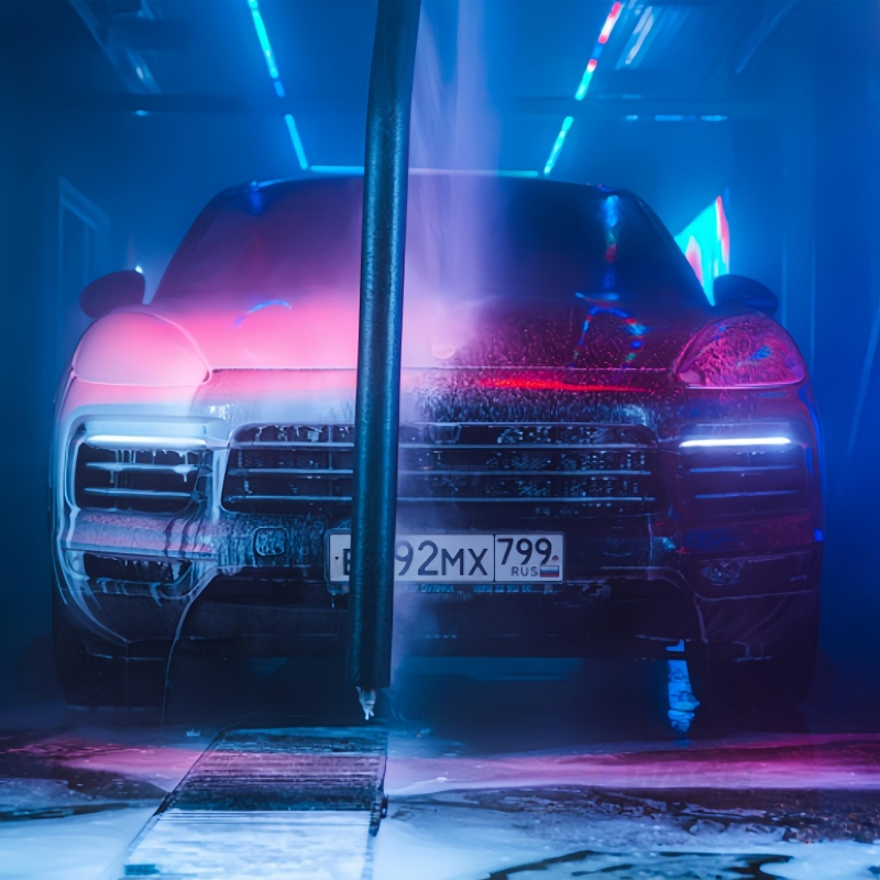 Sistema de Lavagem de Carros Sem Contato Labsmotor com Tecnologia de Interruptor de Ar