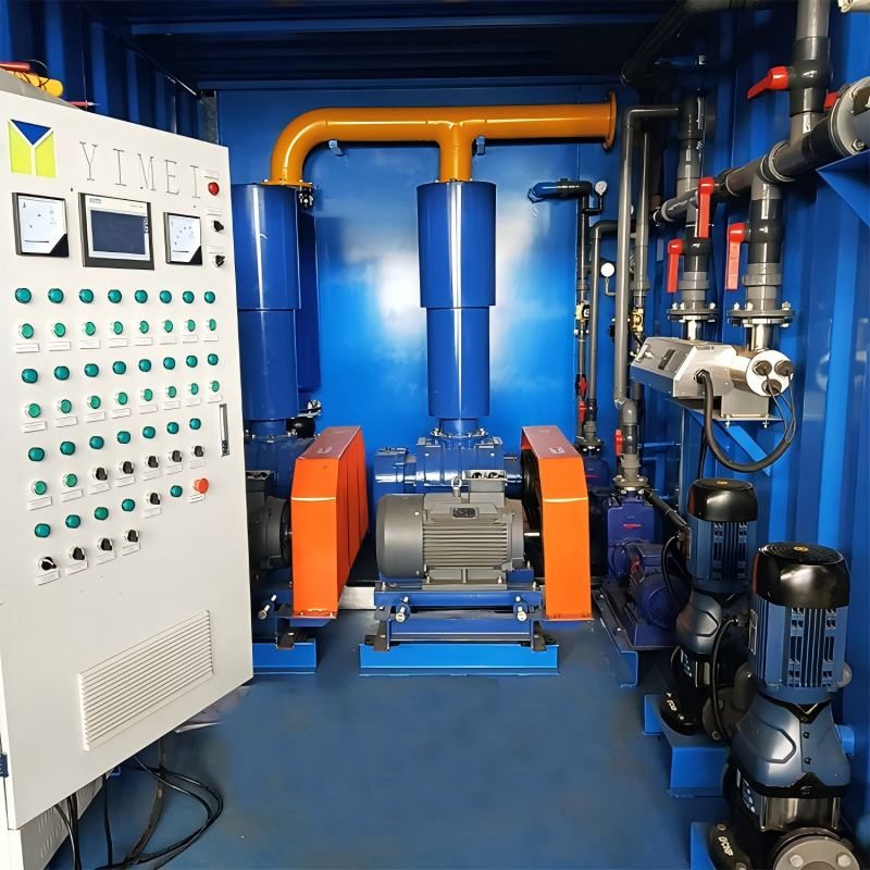 Sistema de Tratamento de Esgoto em Pacote Personalizado para Planta Industrial