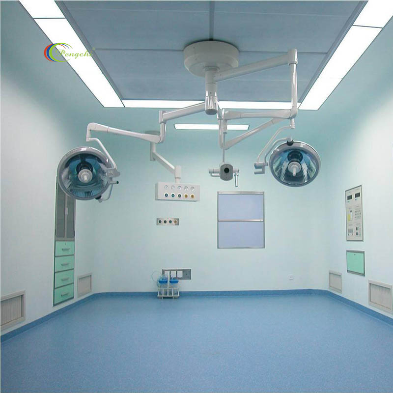 ISO 5/6/7 Fluxo de Ar Laminar Fornecimento de Teto para Sala de Operações Médicas Hospitalares