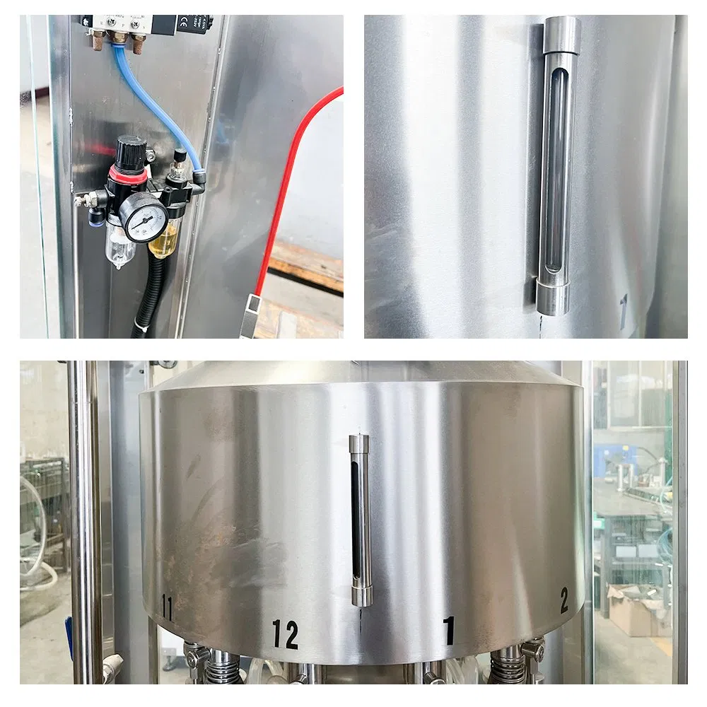 Linha de Enchimento de Bebidas Totalmente Automática para Sucos e Bebidas, Integrada com Lavagem de Garrafas, Enchimento, Tampagem, Secagem a Ar, Esterilização e Máquina de Rotulagem