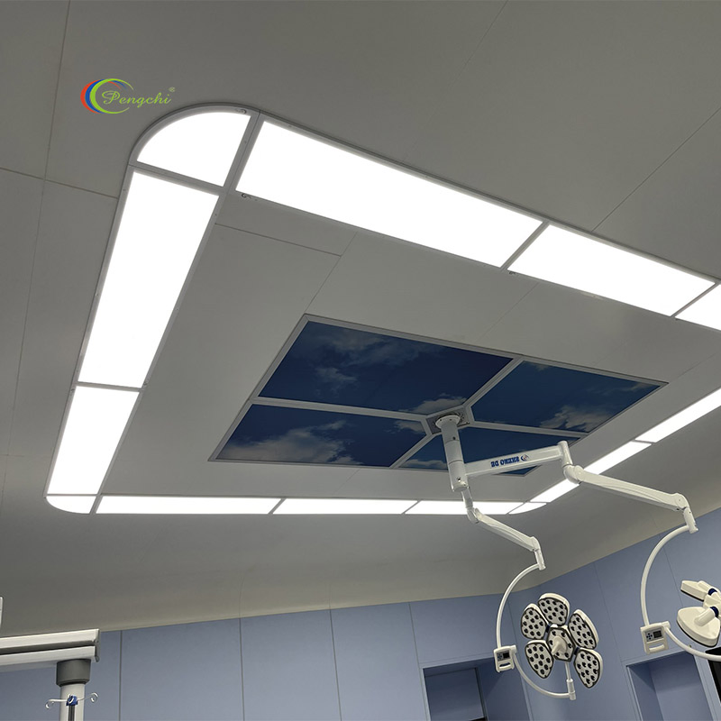 Eficiência de Purificação do Ar 99.999% Fluxo Laminar no Teto para Sala de Operação