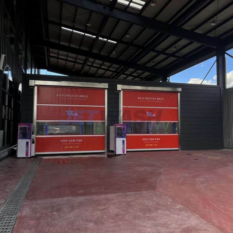 Máquina de Lavagem de Carros Comercial 360 Rotação Totalmente Automática Sem Contato Não Assistida com Secagem Rápida a Ar