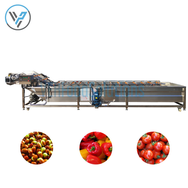 Máquina de Lavagem e Esterilização de Frutas e Legumes com Bolhas de Ar de Alta Resistência com CE